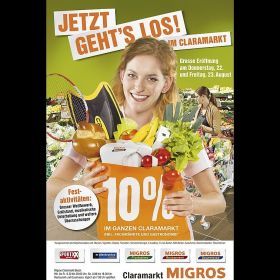 MIGROS RE-OPENING STORE ADV.