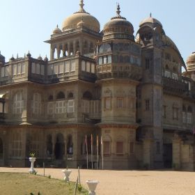 Vijayvilas Palace, Mandvi, India.