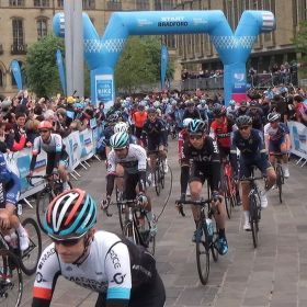 Tour De Yorkshire. 2017. Stage 3. Bradford Start.